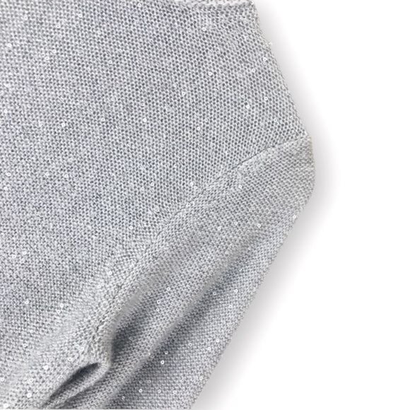 NEIMAN MARCUS Turtleneck Sequin Sweater Cashmere Collection Size XS - Picture 7 of 12